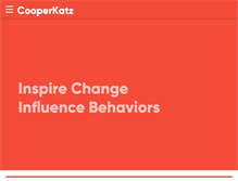 Tablet Screenshot of cooperkatz.com